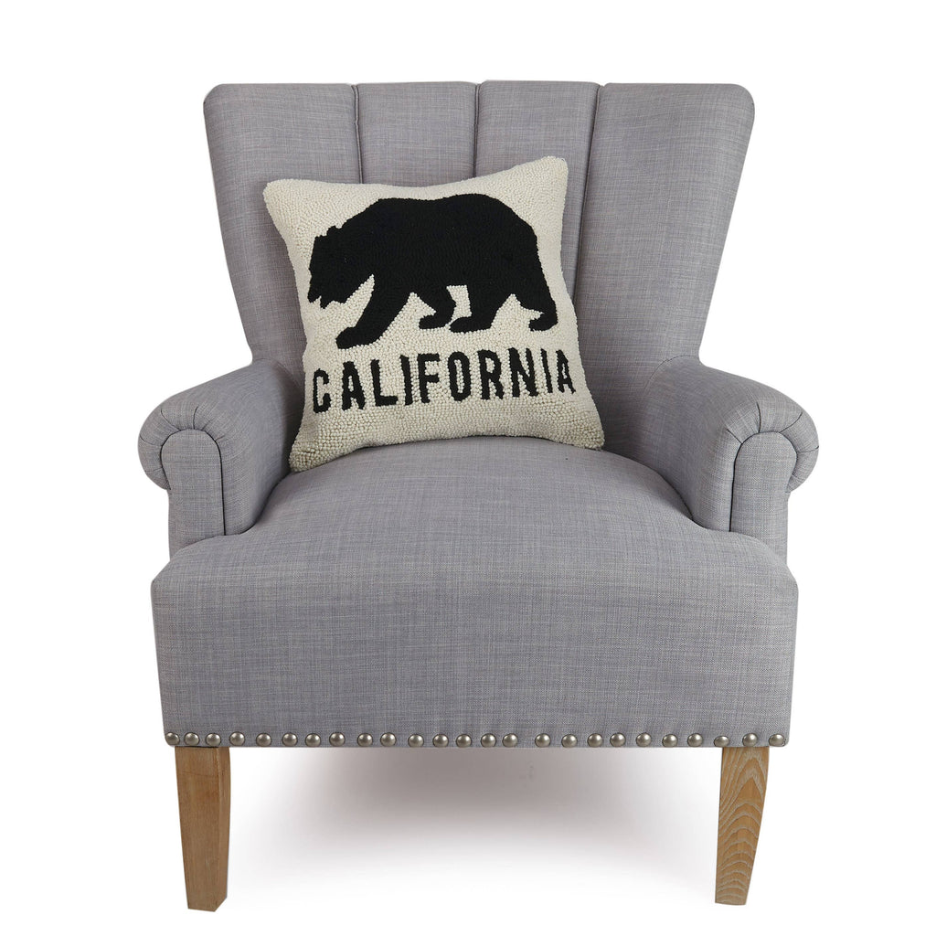 CALIFORNIA BEAR HOOK PILLOW