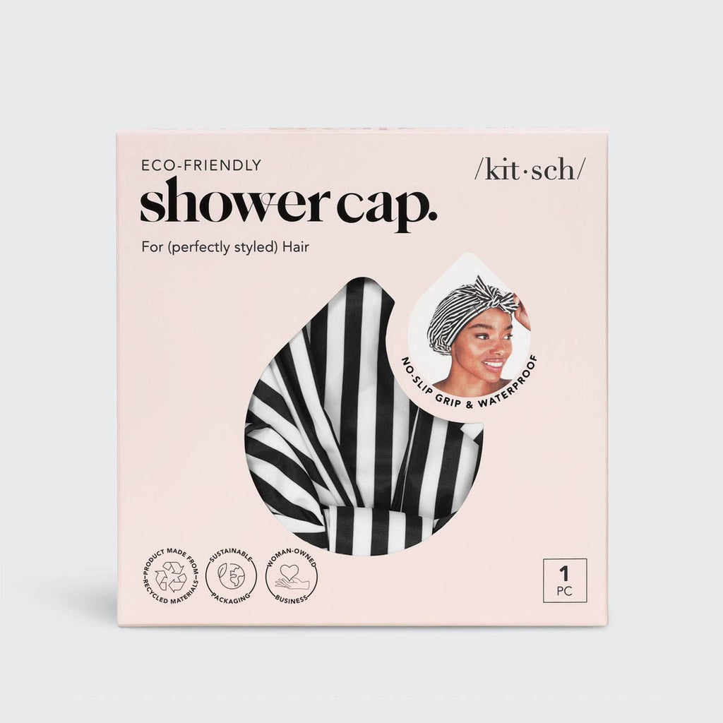 Luxury Shower Cap - Stripes