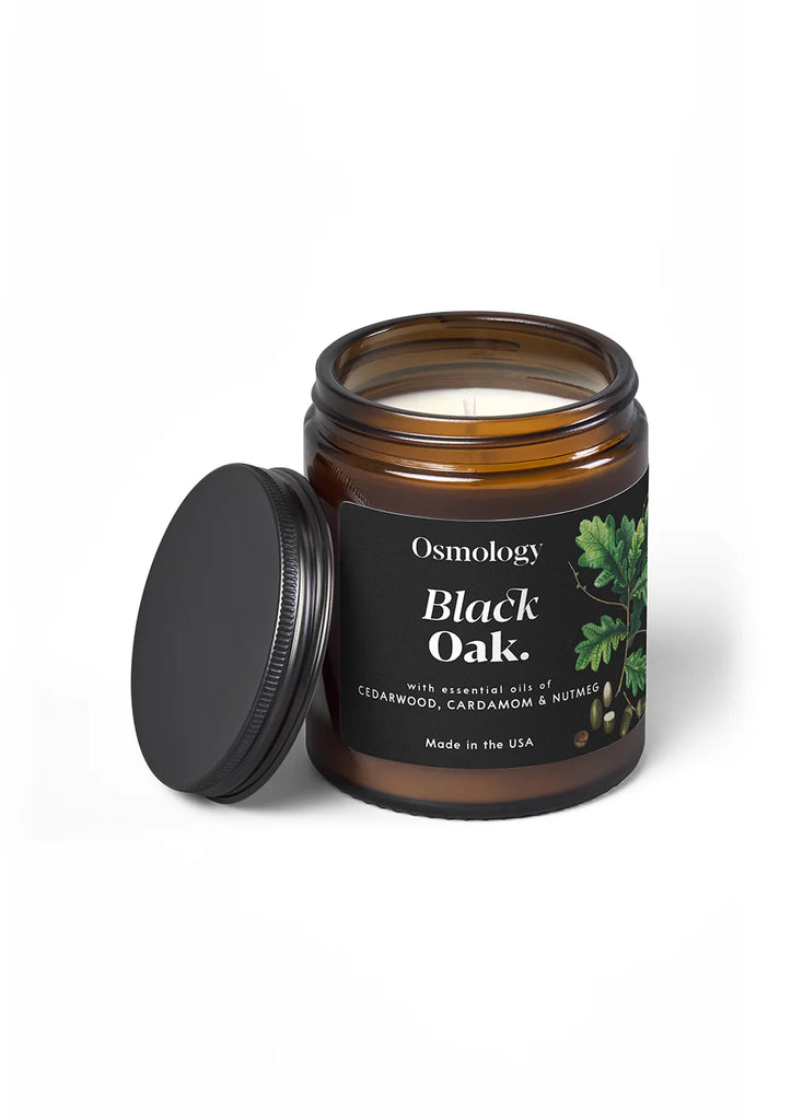 Black Oak Scented Candle Jar