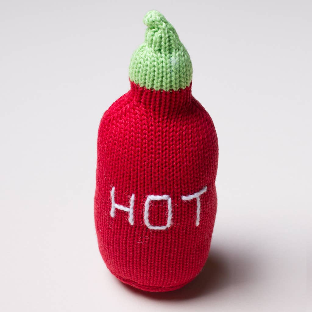 Organic Baby Toy - Hot Sauce Rattle
