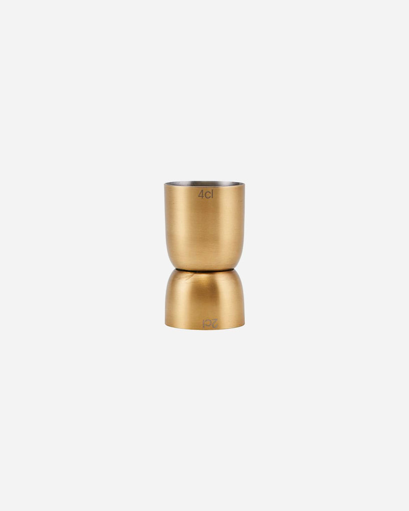 BRASS FINISH MEASURING CUP