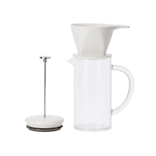 The Pour Over Press: Three Piece Coffee Brewer