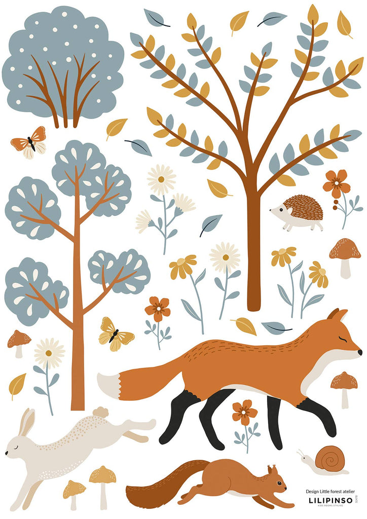 Woodland Animals & Fox