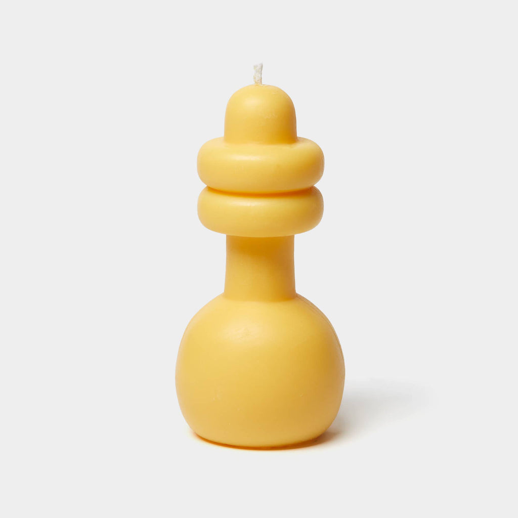 Spindle Candle Bub - Yellow