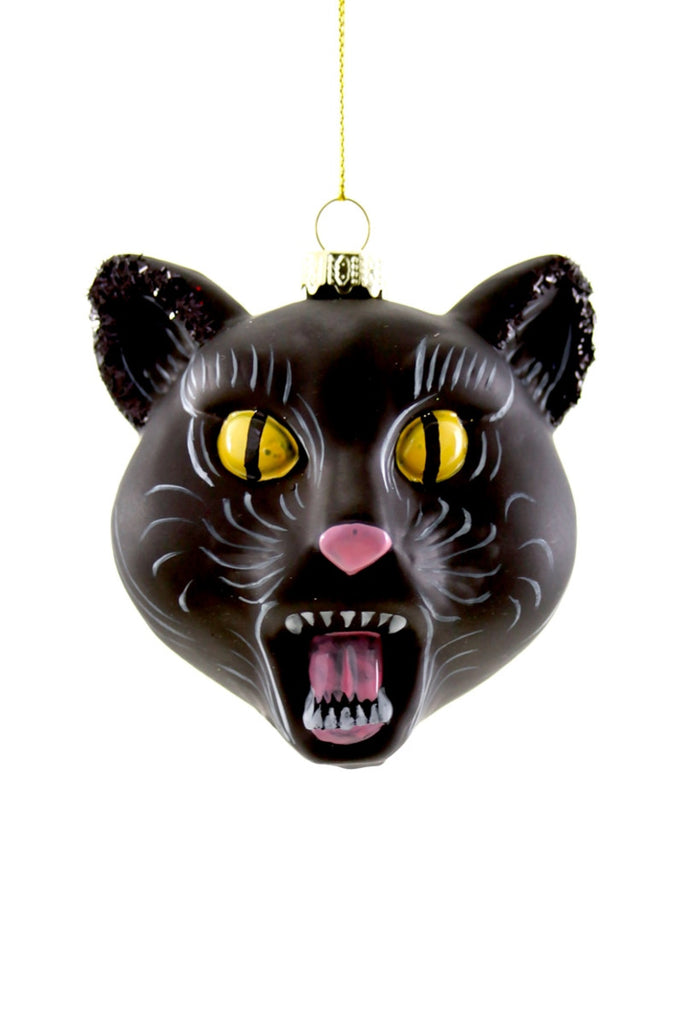 BLACK CAT Christmas Ornament