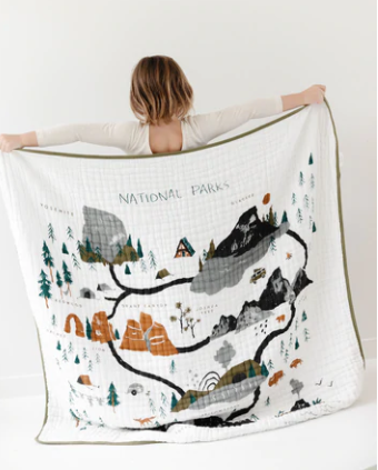 Large National Parks Throw