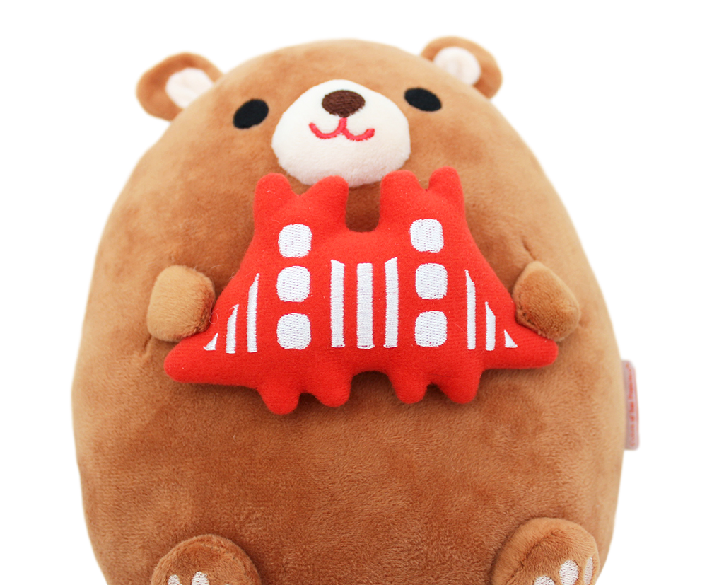 Hugging California Bear Plush Toy