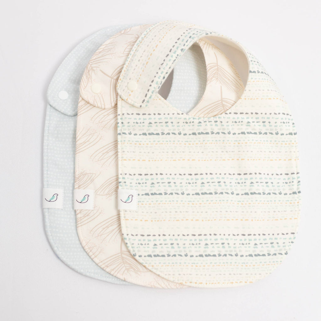 Charlie Snap Bib - Wildflower