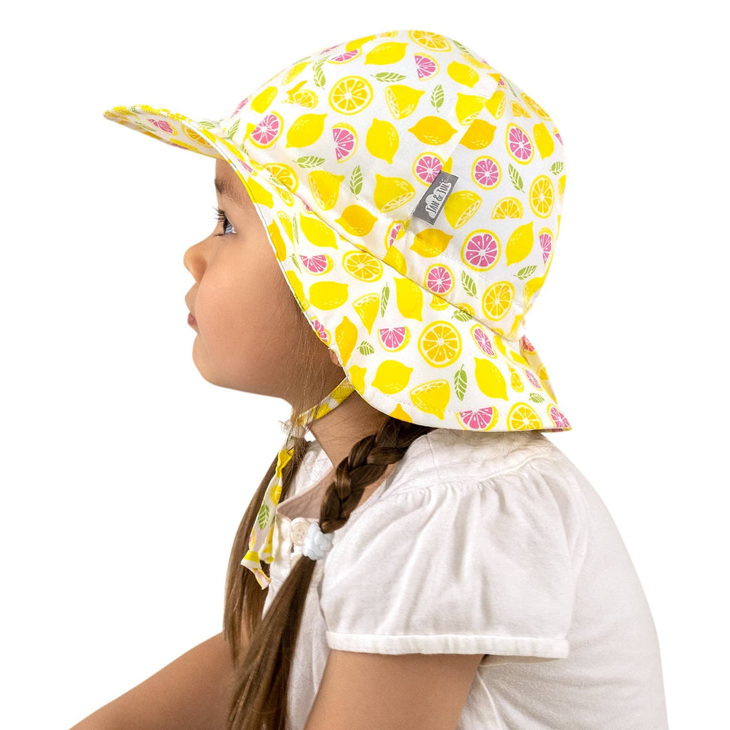 Lemons | Cotton Floppy Sun Hat