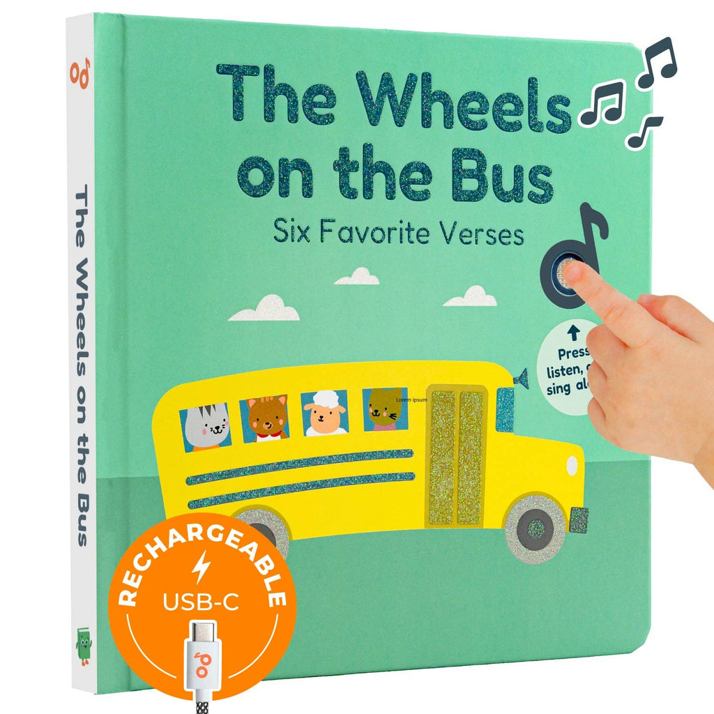 Cali's Books The Wheels On The Bus | USB-C Rechargeable