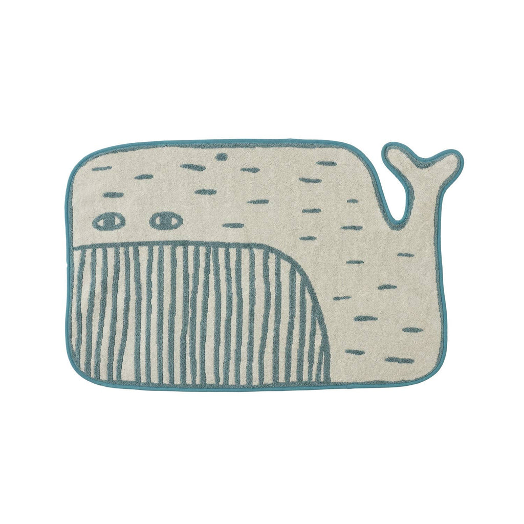 Whale Bath Mat - Tourmaline