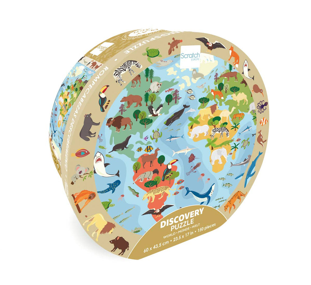 Discovery Puzzle WORLD 150 pcs