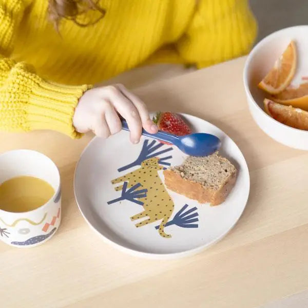 Kids Bamboo Illustrated Meal Set