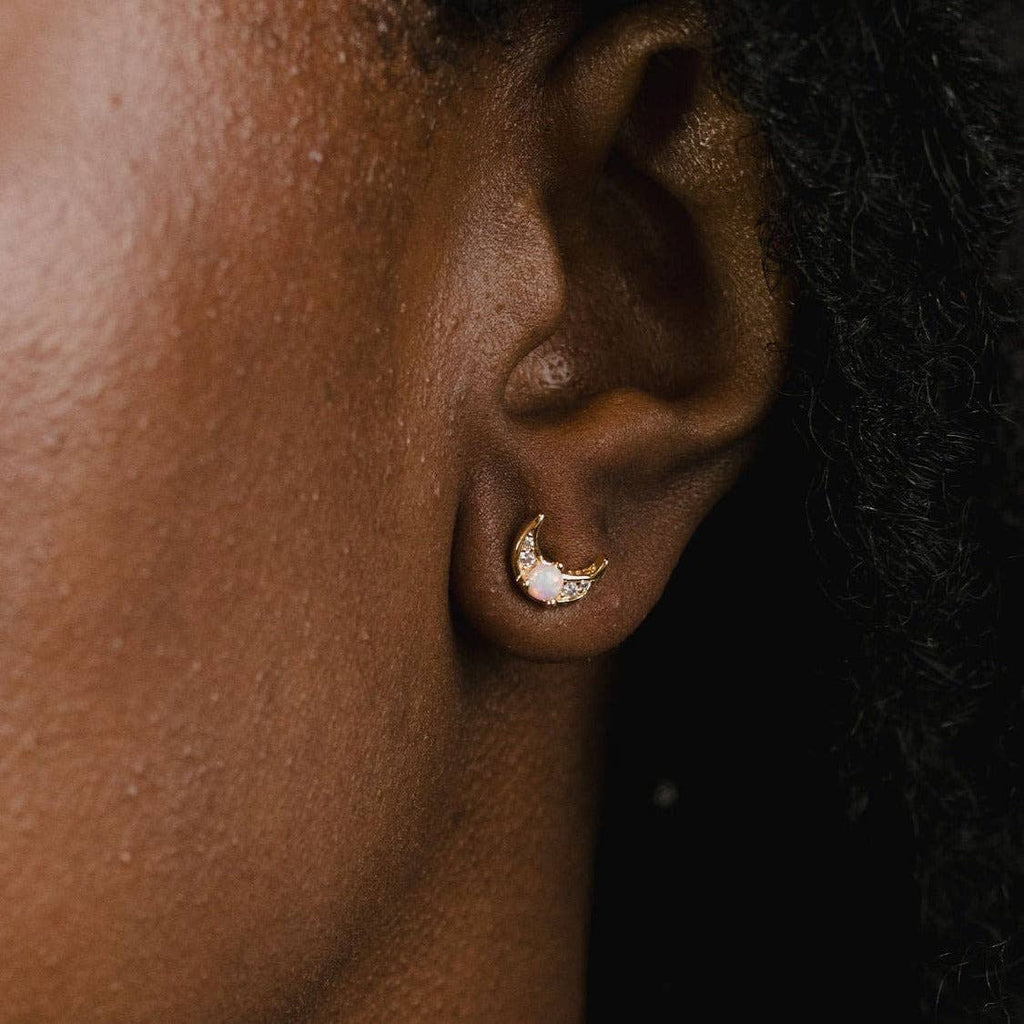 Sienne Moon Studs