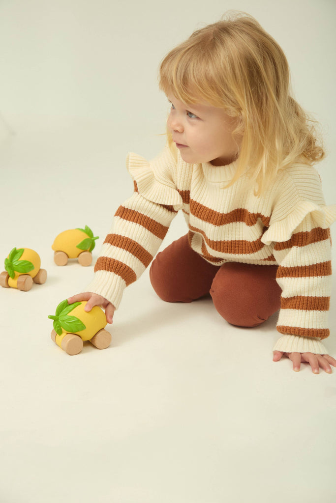 Oli & Carol | Lou The Lemon Baby Car