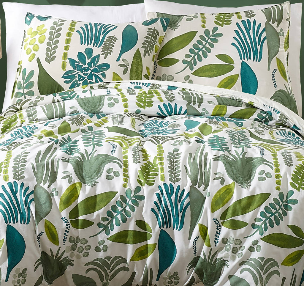 Jardin 3-Piece Duvet Cover Set by Jungalow