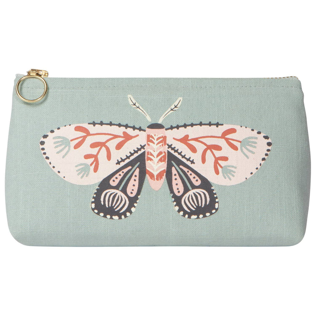 Far And Away Cotton Cosmetic Pencil Bag