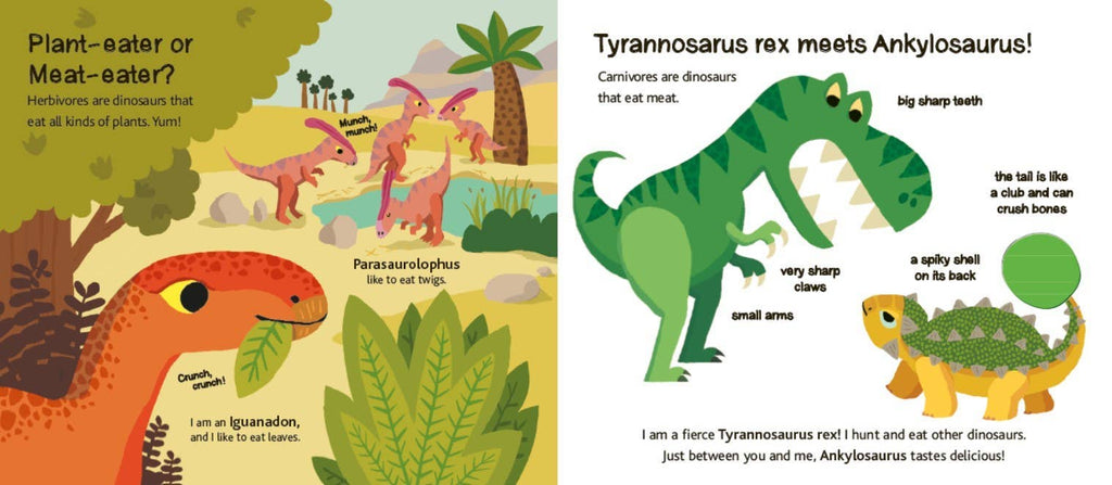 Touch and Explore: Dinosaurs