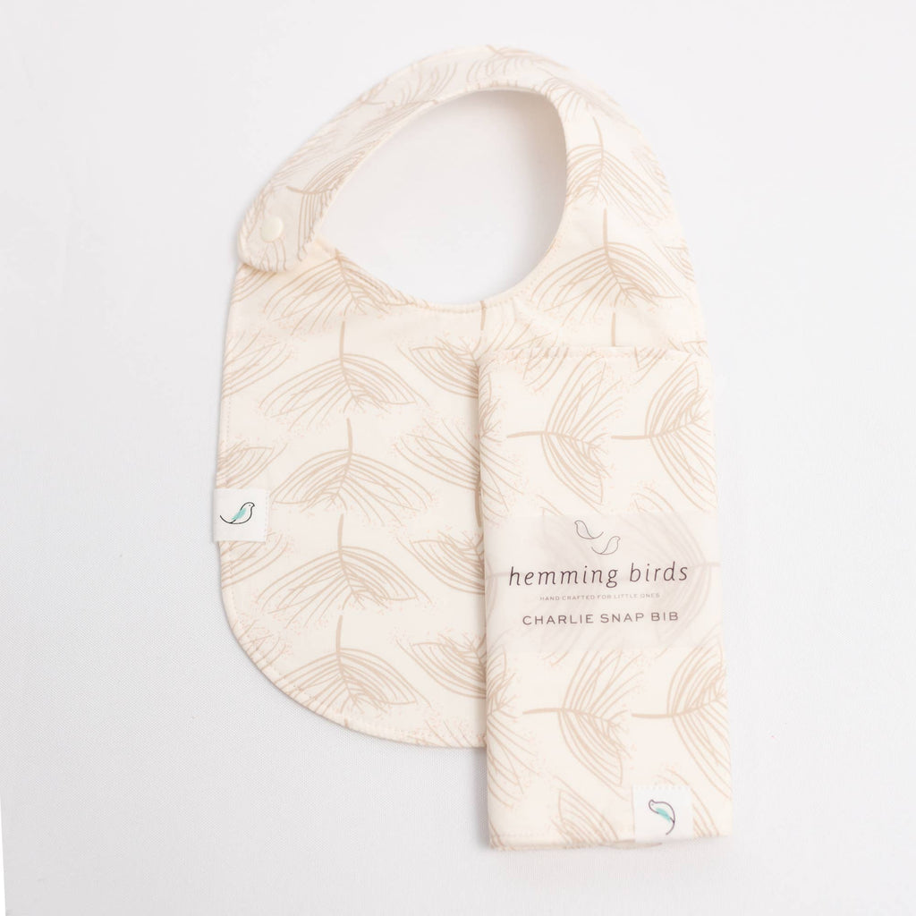 Charlie Snap Bib - Wildflower