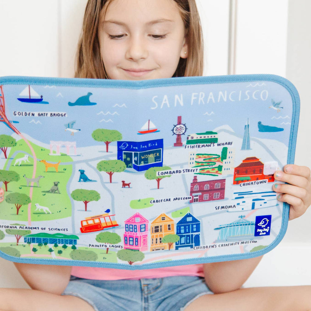 San Francisco Dry + Wet Activity Placemat