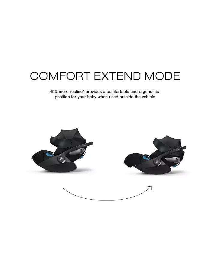 Cybex Cloud T Comfort Extend Infant Car Seat with SensorSafe™