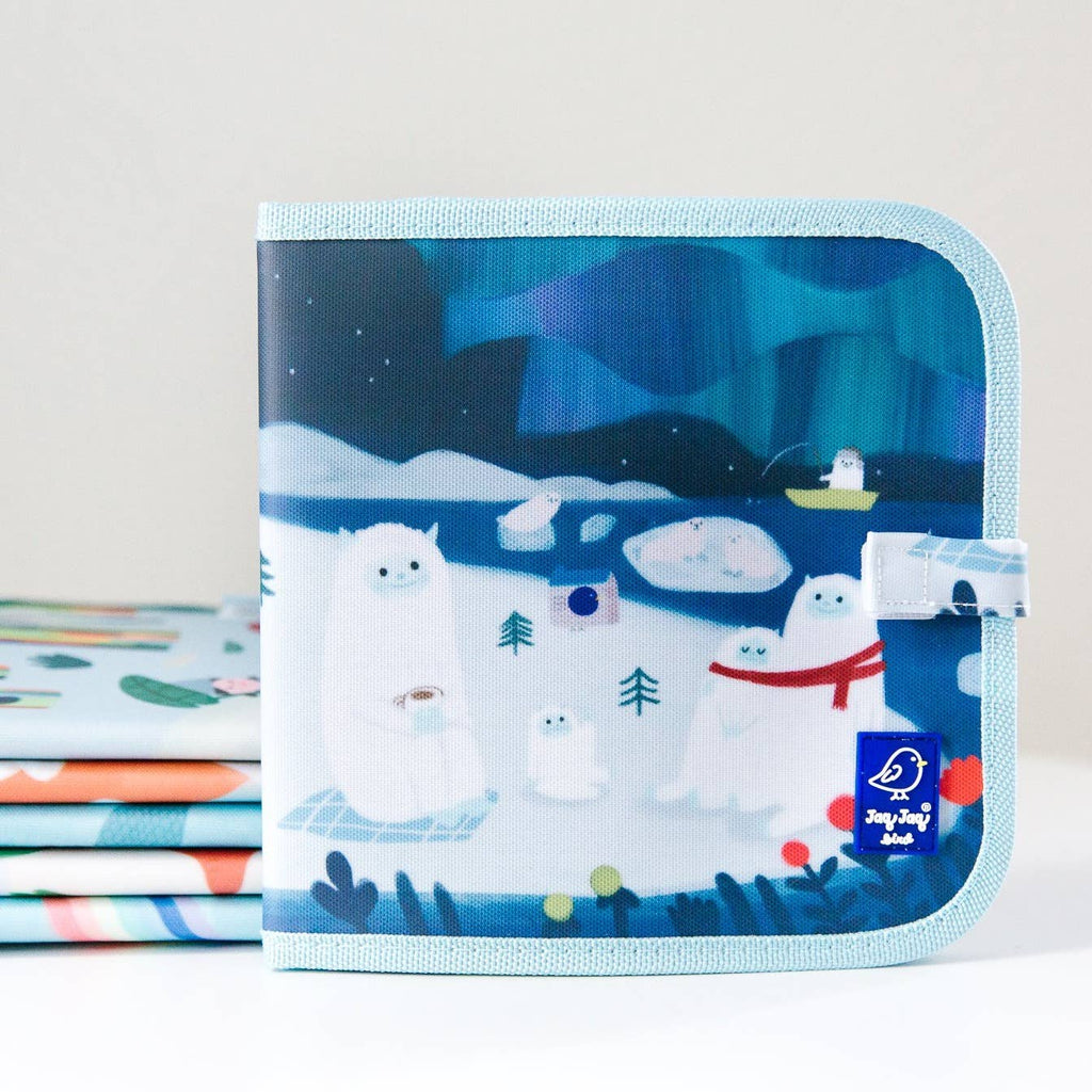 Yetis Activity Dry Erase Book