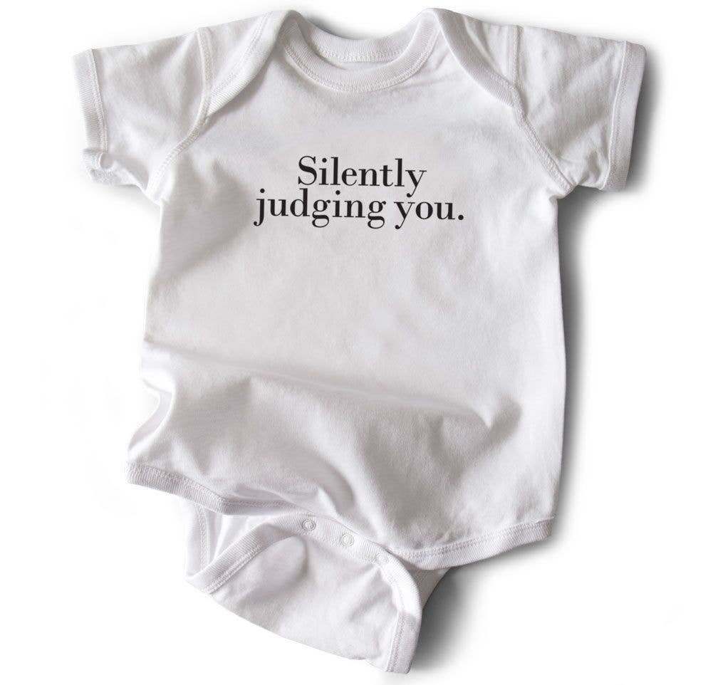 Silently Judging You Baby Bodysuit