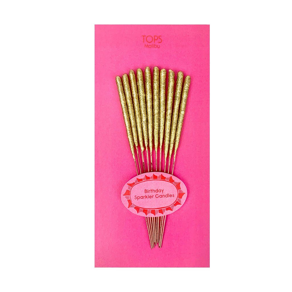 4" Gold Sparkler Candles