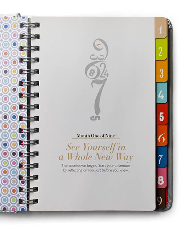 The Nine, A Pregnancy Countdown Journal | Maternity Book