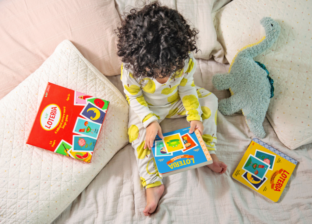 Lil’ Loteria: A Bilingual Picture Word Bingo Game (Bilingual: English and Spanish)