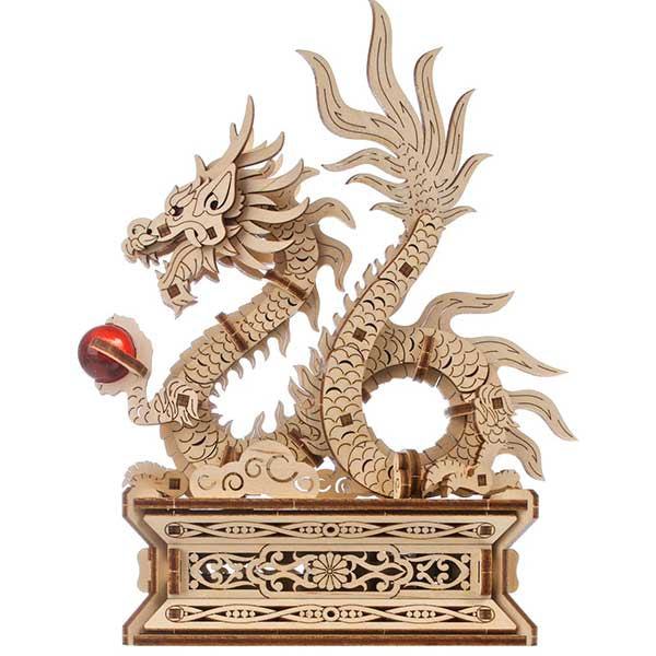 Wooden Dragon Model Kit