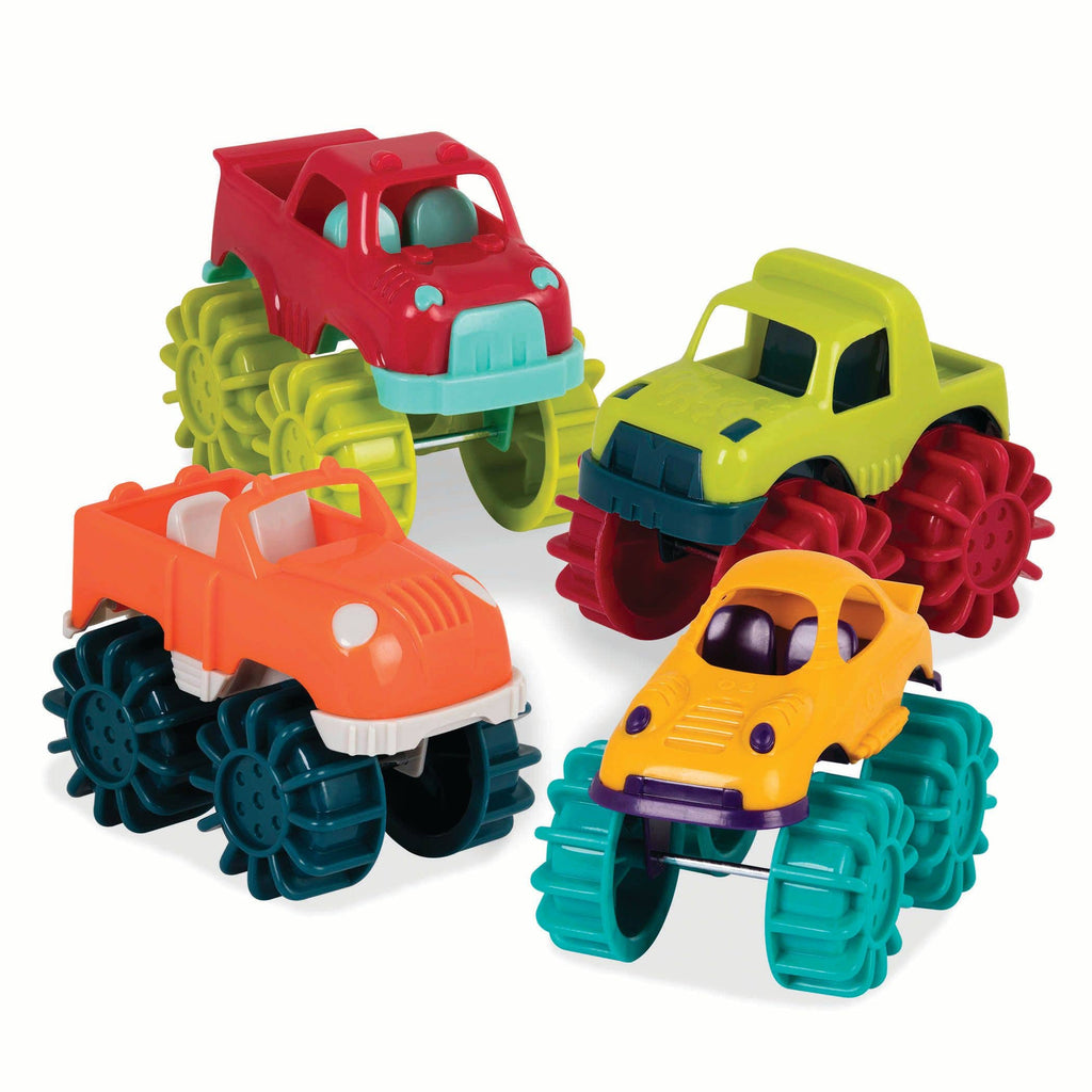 Mini Monster Truck Cars by Battat