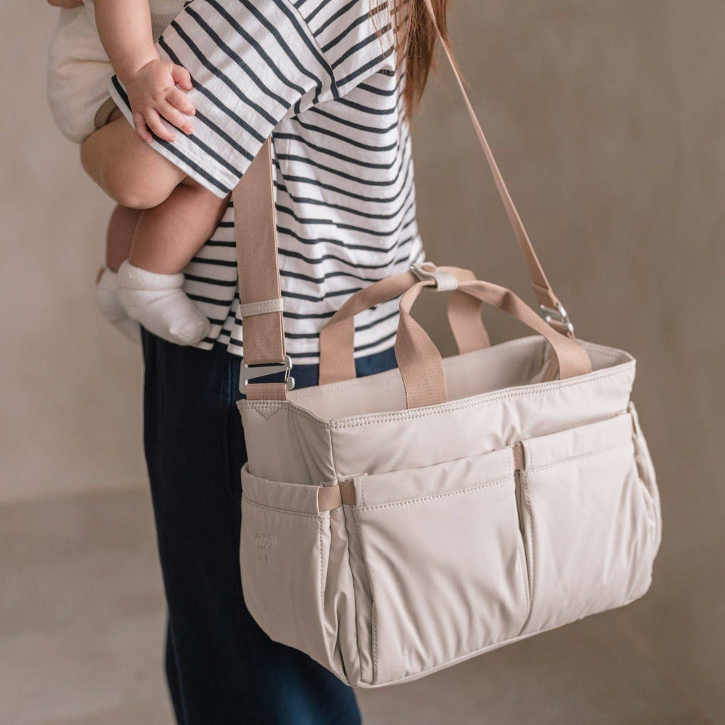MARSU diaper bag//Cream