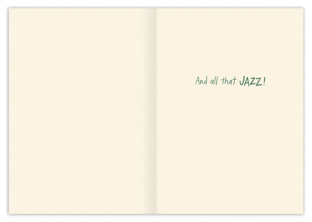 Jazzy Animals Birthday Card