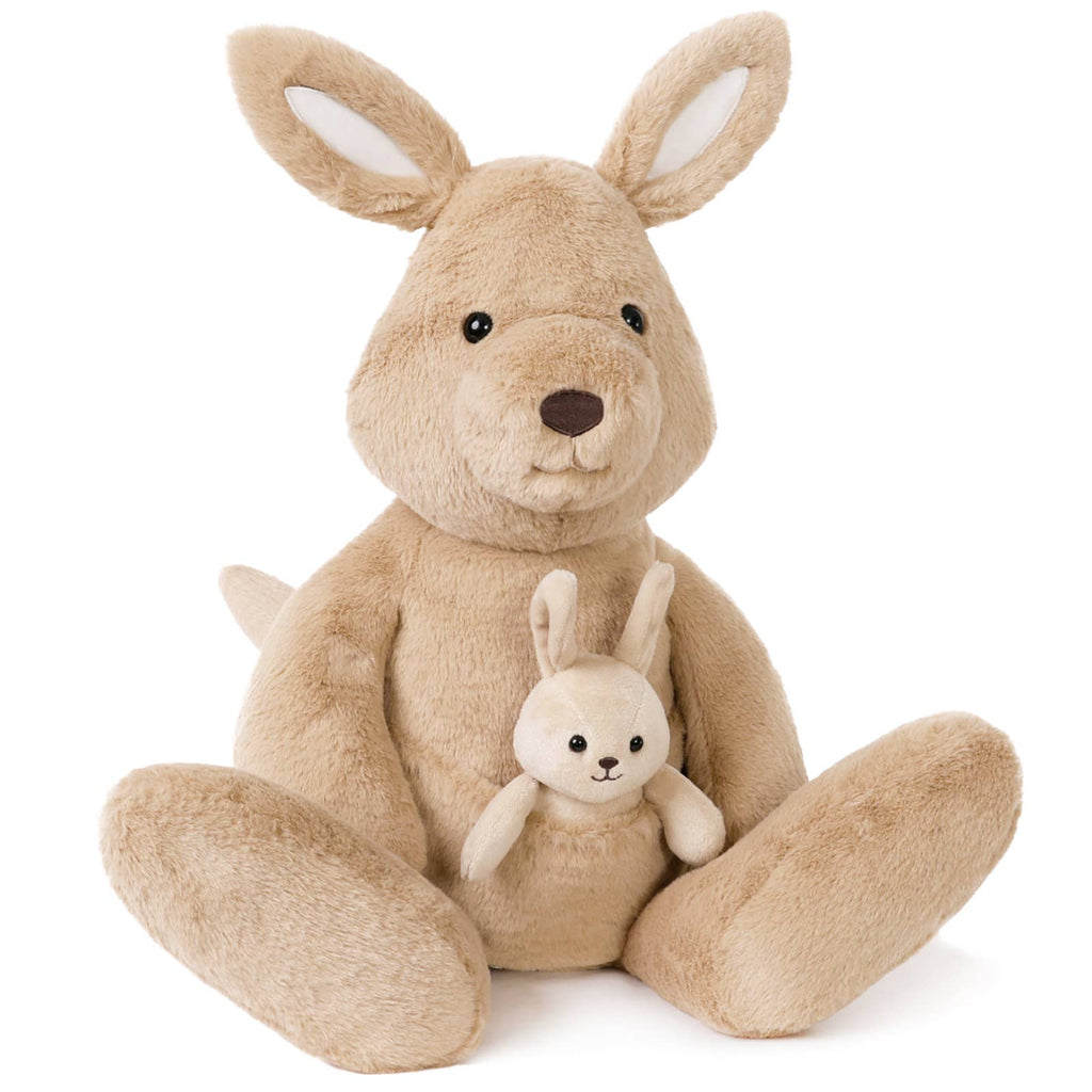 Big Kip Kangaroo Soft Toy (Vegan Angora) 20.5"/ 52cm