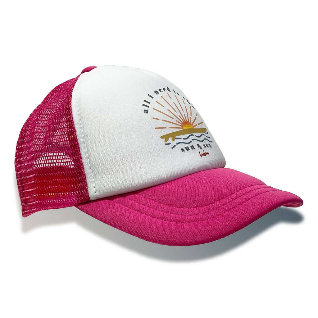 Sun & Sea Trucker Hat (multi color)