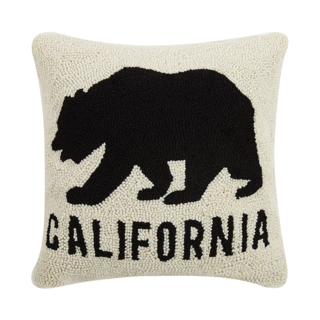 CALIFORNIA BEAR HOOK PILLOW