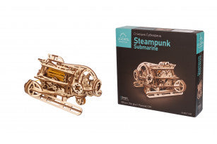 Steampunk Submarine mechanical model kit