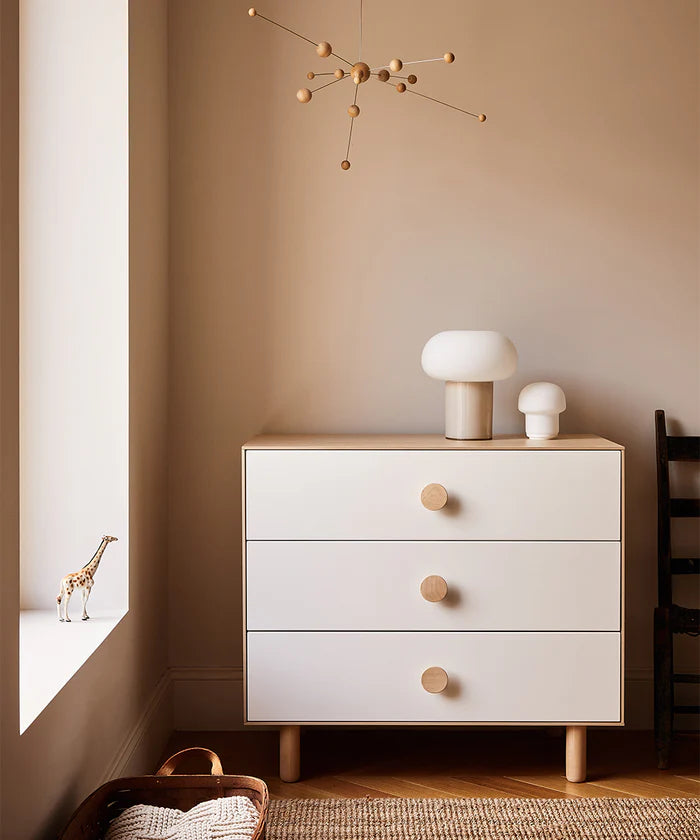 Moss Dot 3-Drawer Dresser