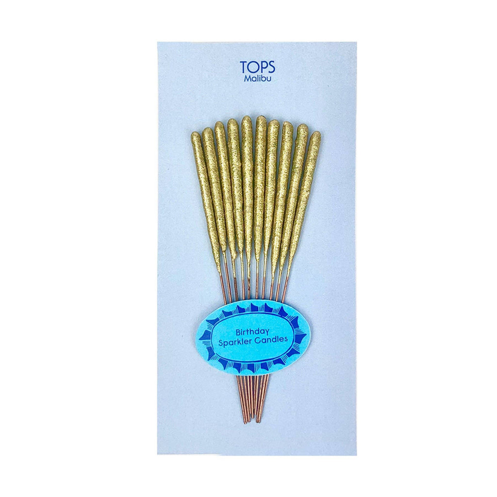 4" Gold Sparkler Candles