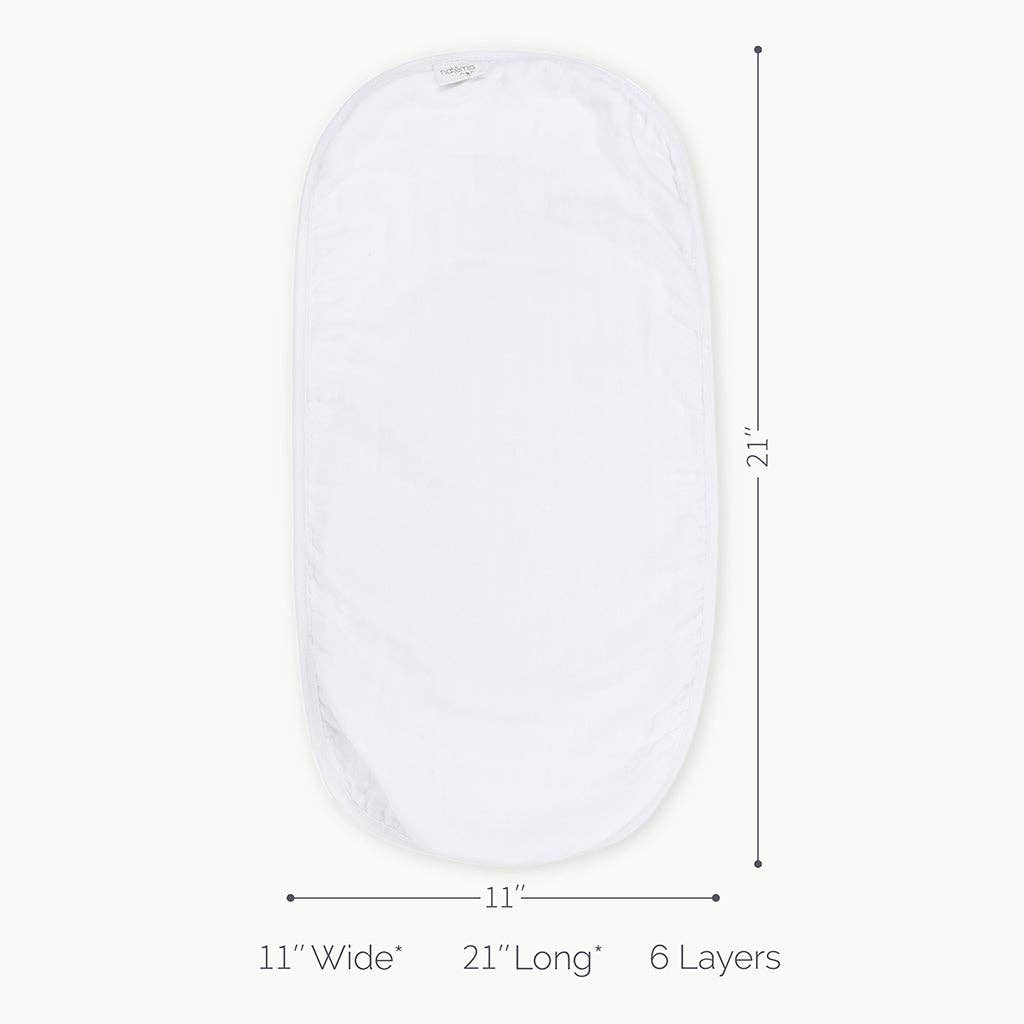 Muslin Burp Cloth 3pk