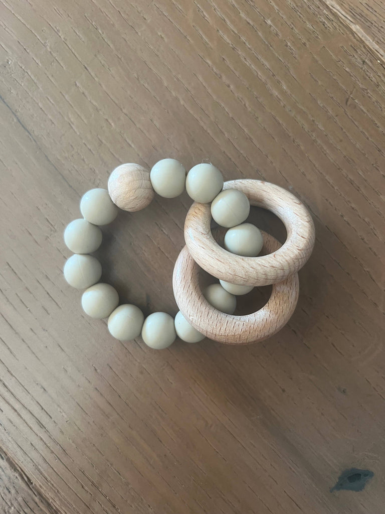 Ring Teether- Oatmeal