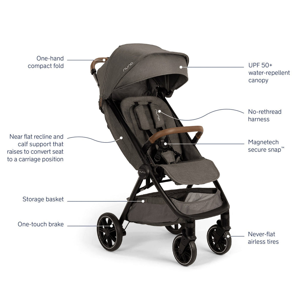 Nuna Trvl LX Stroller + Pipa Urbn Travel System