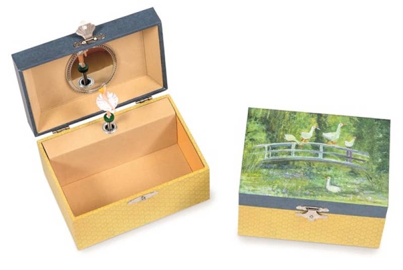 Musical Jewelry Box - Geese On The Bridge