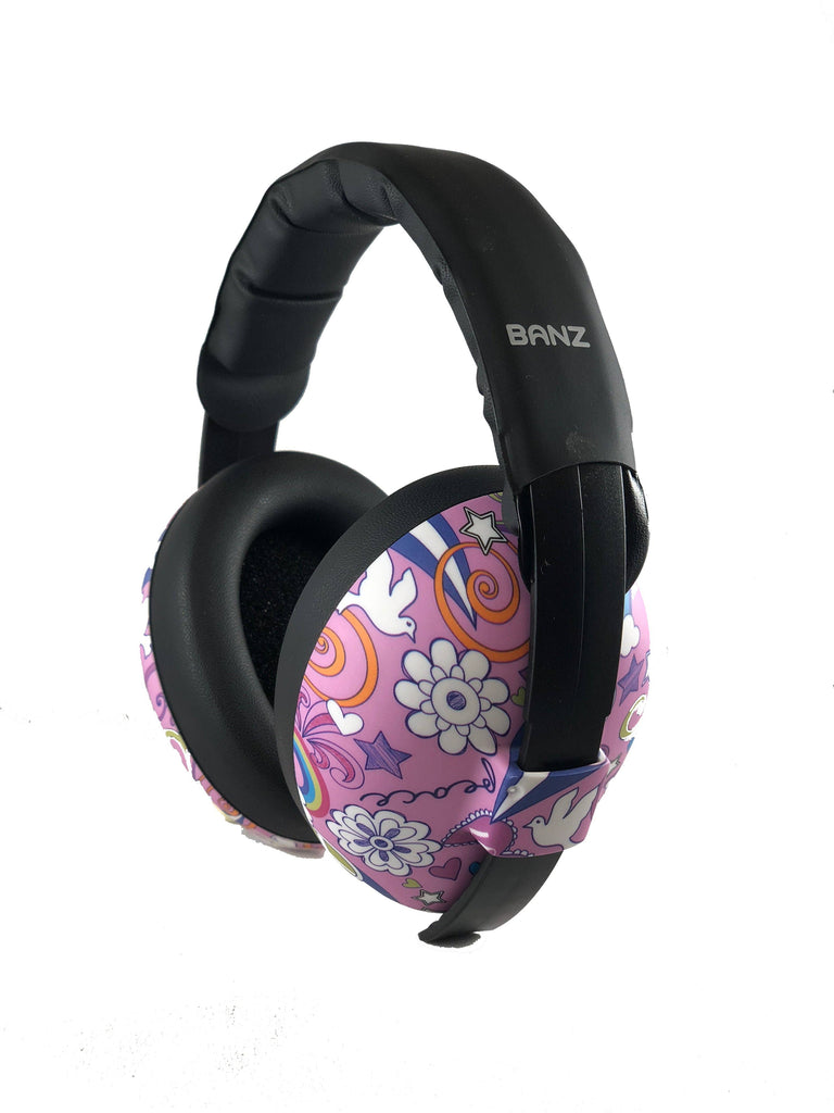Baby Hearing Protection Earmuffs - Prints: Baseball