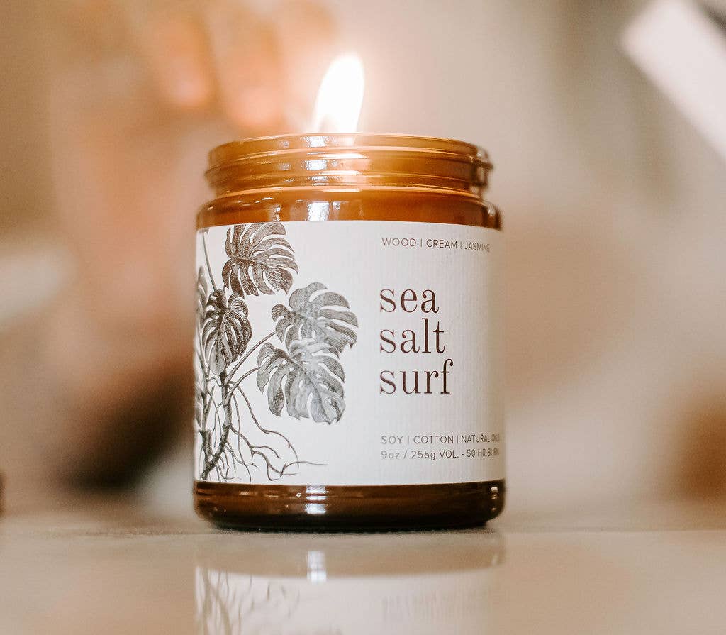 Sea Salt Surf - 9 oz Soy Candle