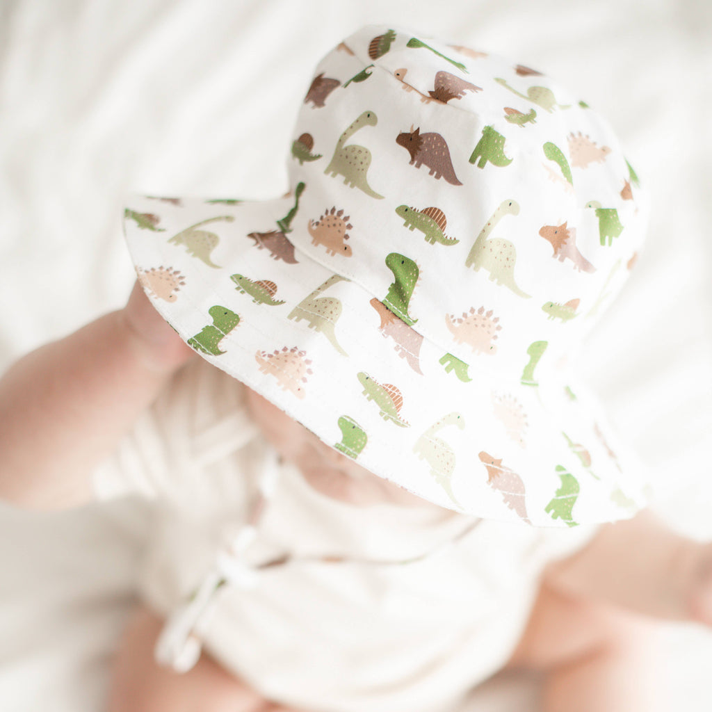 Dino Bucket Hat UPF 50+ Baby & Toddler: 6-12 months