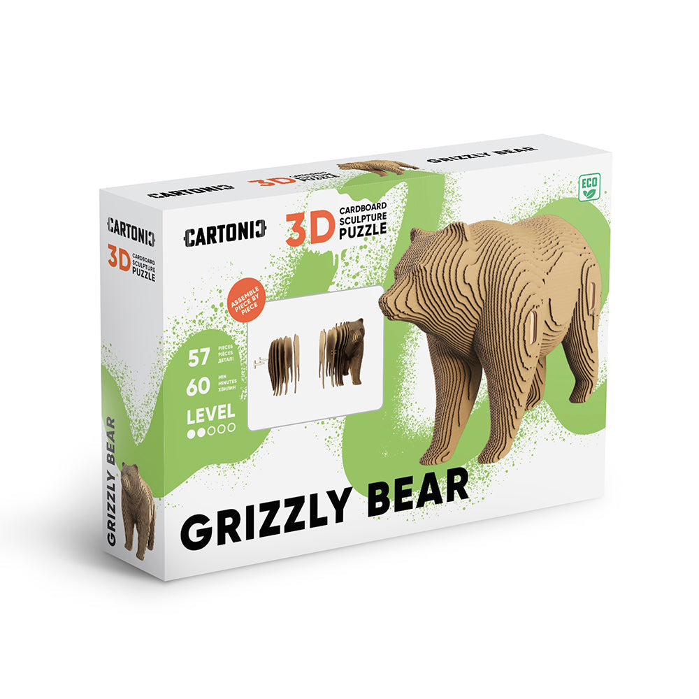Grizzly Bear 3D Puzzle