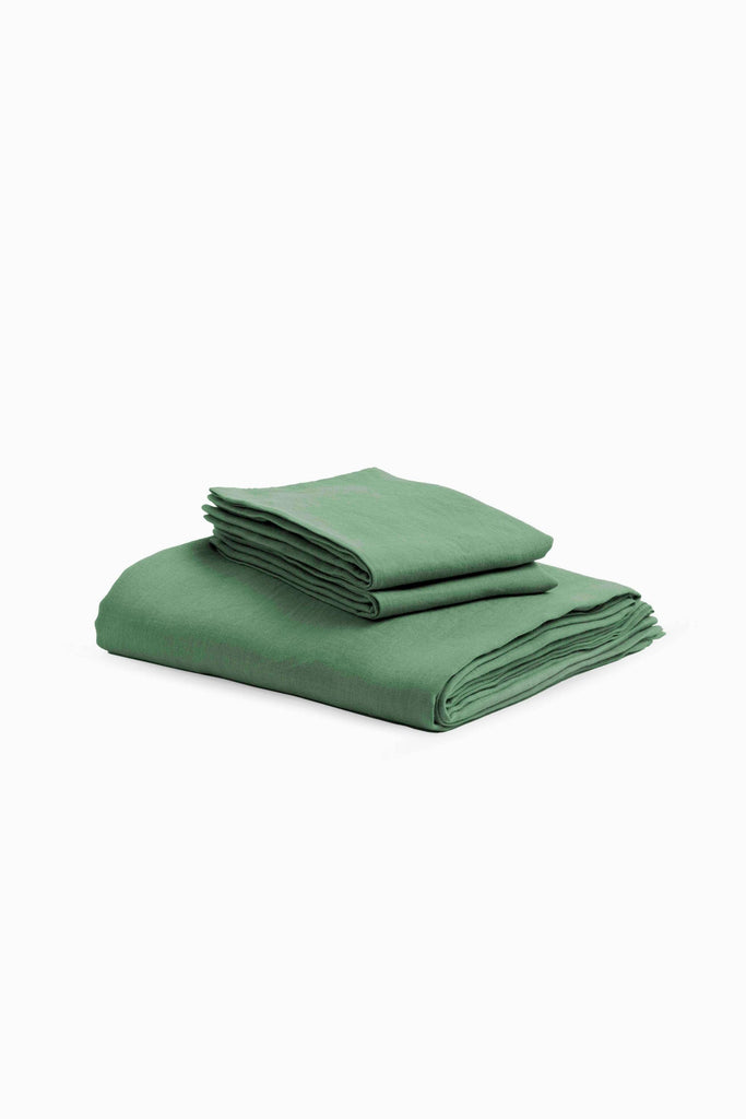 Linen Bedding Sets-Oatmeal