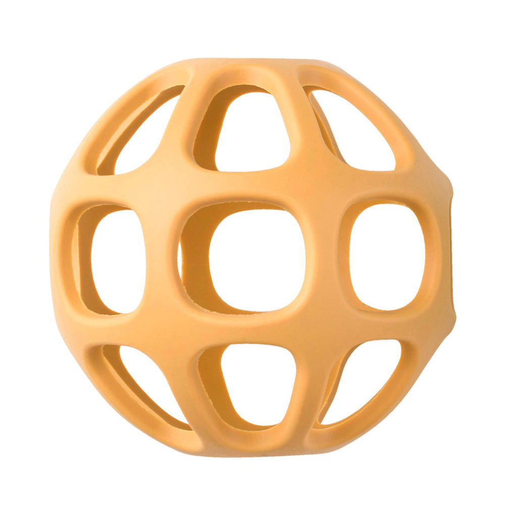 Silicone Sensory Ball Mustard